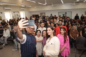 Ananya Panday Inaugurates NIF Global, Bandra-Campus